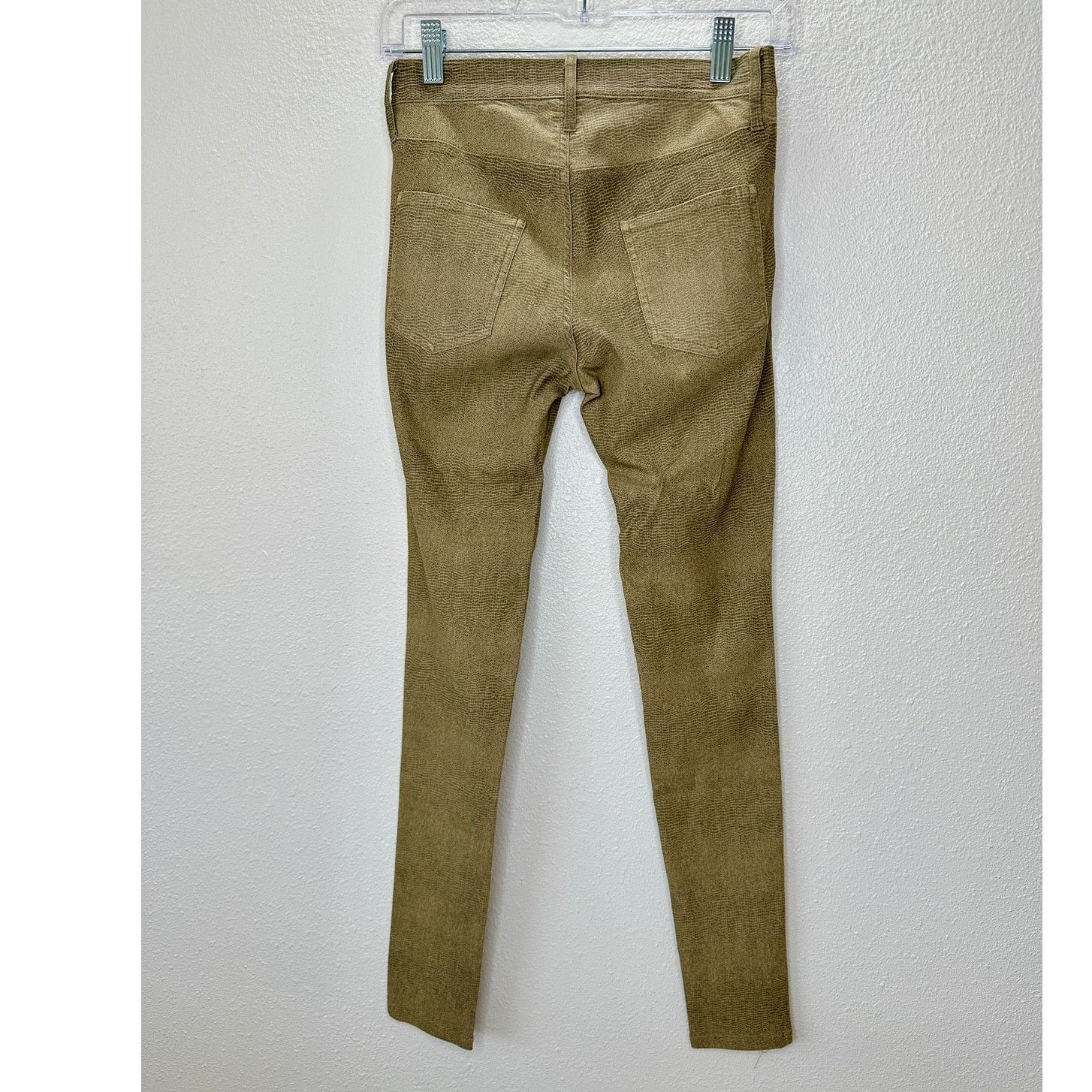 Other Caribbean Queen Yellow Snakeprint Front Zip Button Jegging S Size 28" / US 6 / IT 42 - 6 Thumbnail