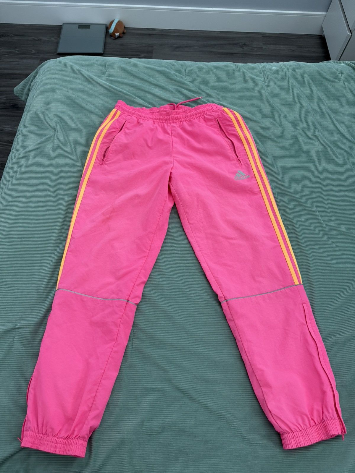 Adidas × Gosha Rubchinskiy Gosha Rubchinskiy Men's Pink Joggers Size US 32 / EU 48 - 1 Thumbnail