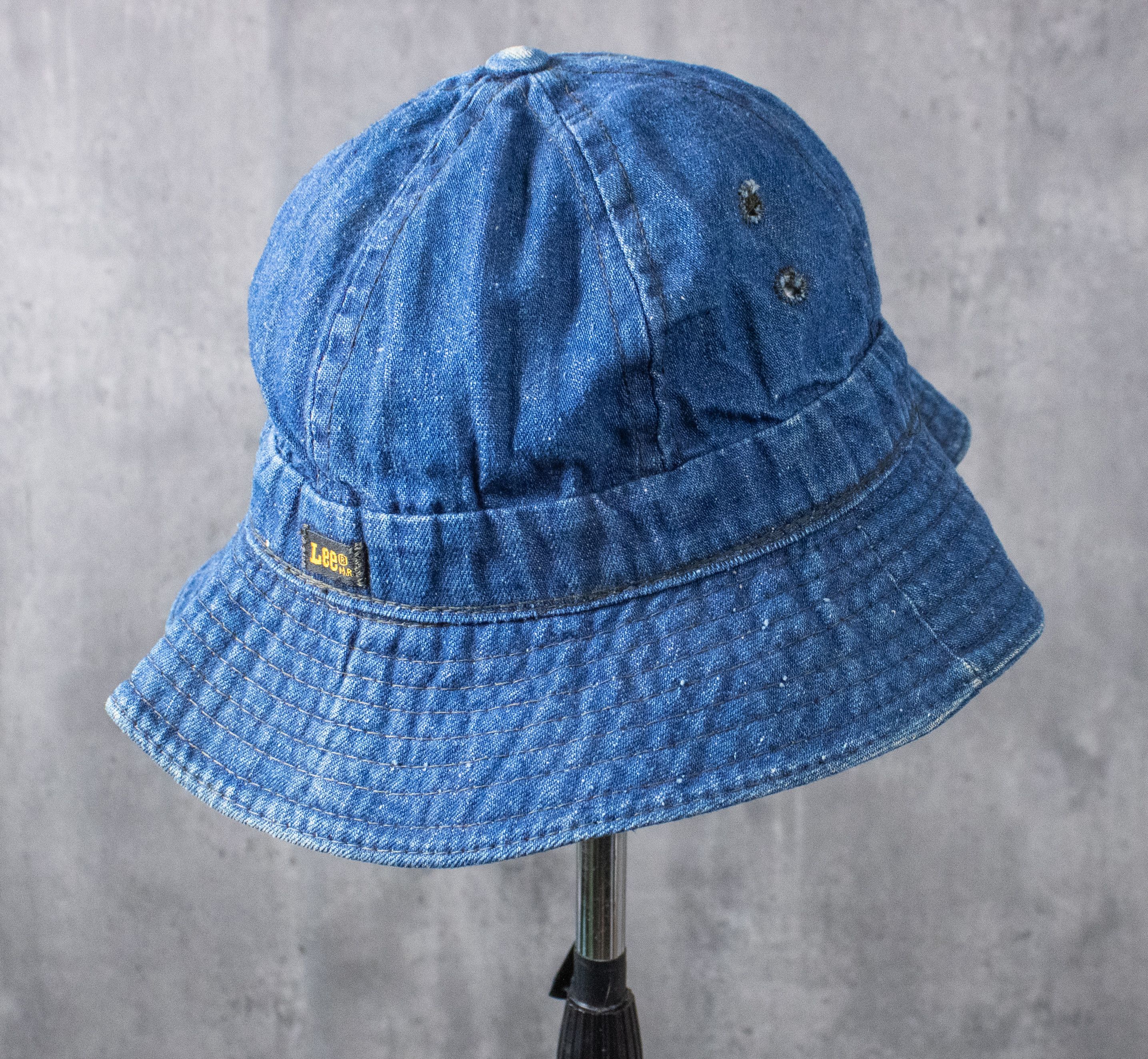Lee × Number (N)ine Vintage 1980's Lee Denim Bucket Kapital Crazy Style Hat Size ONE SIZE - 2 Thumbnail