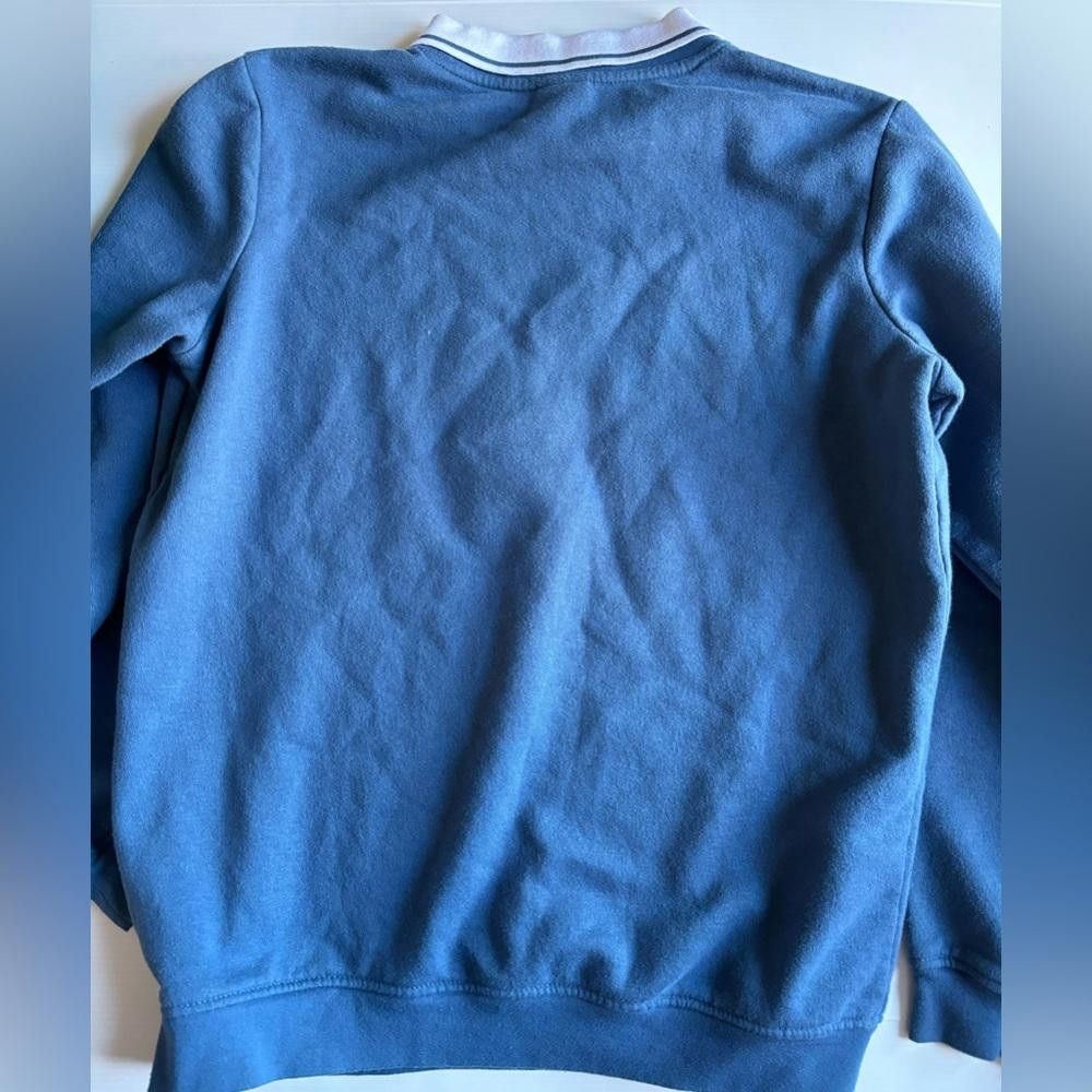 Designer Vintage Adrian Delafield Collared Butterflies Sweatshirt Size M / US 6-8 / IT 42-44 - 2 Thumbnail