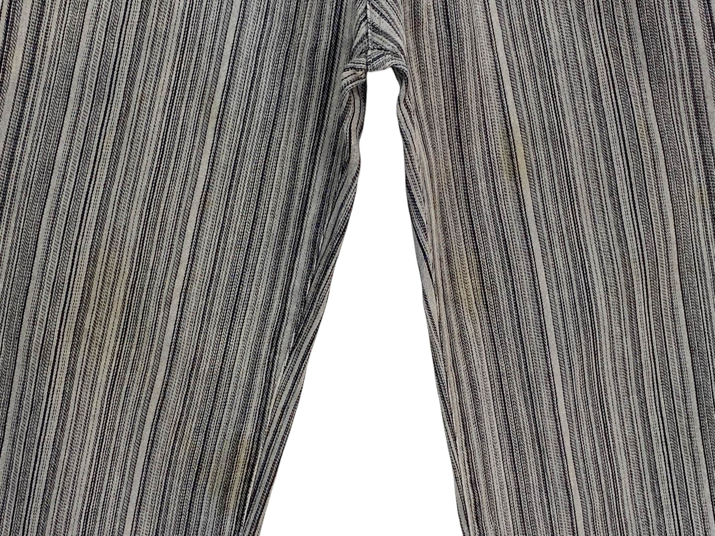 Japanese Brand Jungle Storm Jeans Stripes Hickory Jeans Size US 30 / EU 46 - 7 Thumbnail