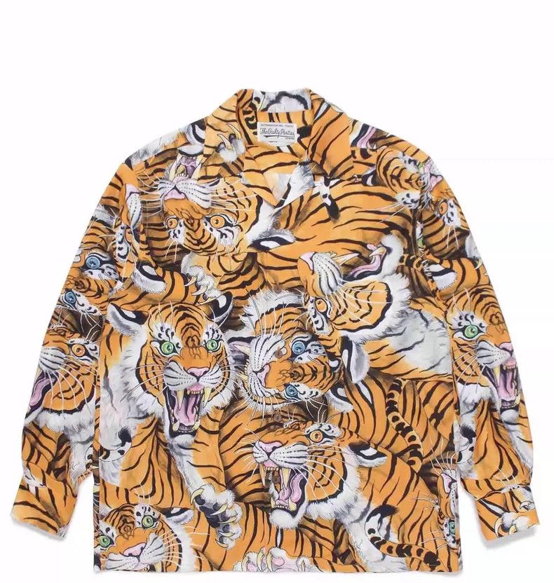 Wacko Maria wacko maria Full tiger shirt Size US M / EU 48-50 / 2 - 1 Thumbnail