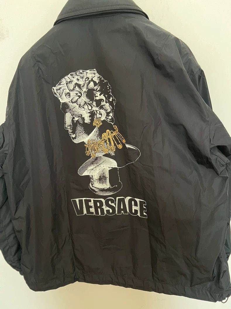 Versace Versace Nylon shirt-style long-sleeved jacket Size US M / EU 48-50 / 2 - 4 Thumbnail
