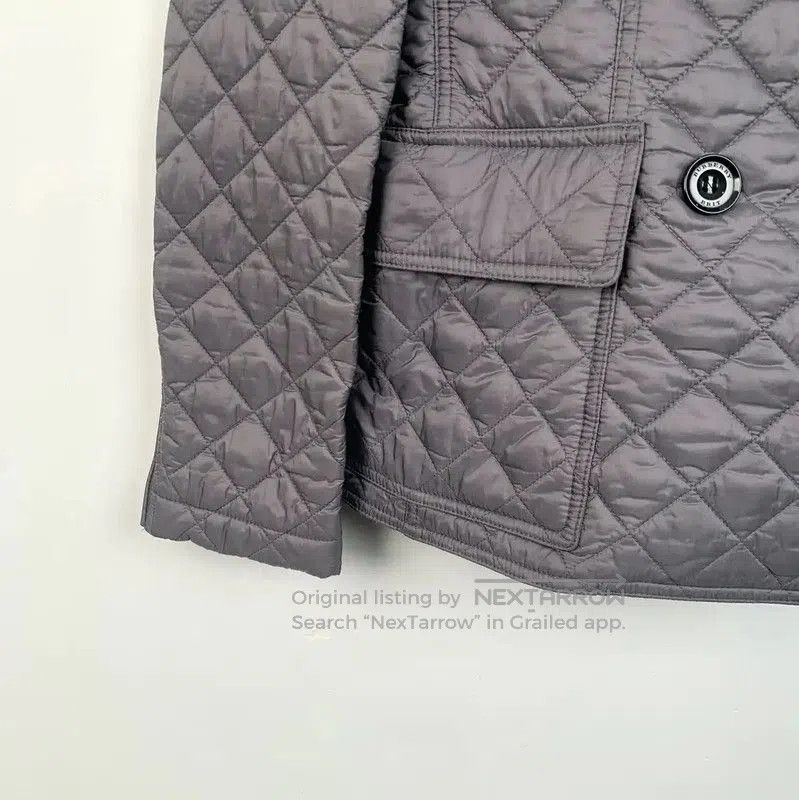 Burberry Burberry Women's Gray Quilted Down Coat. Size S / US 4 / IT 40 - 4 Thumbnail