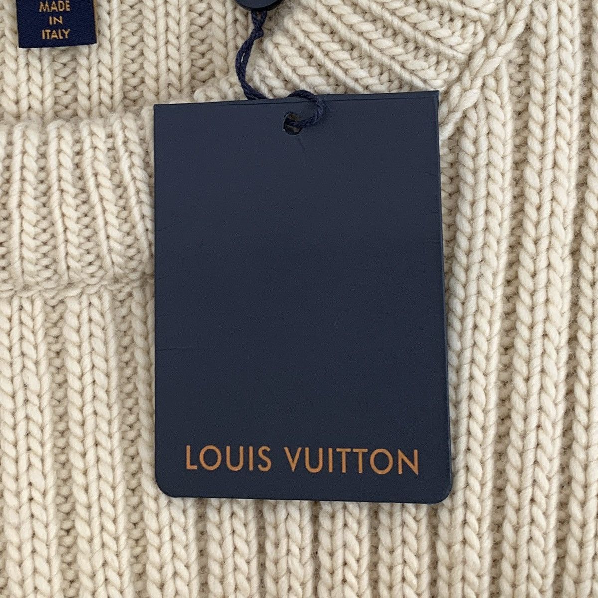Louis Vuitton Louis Vuitton Brown Merino Long Sleeve Knit Sweater K26WX Size S / US 4 / IT 40 - 7 Thumbnail