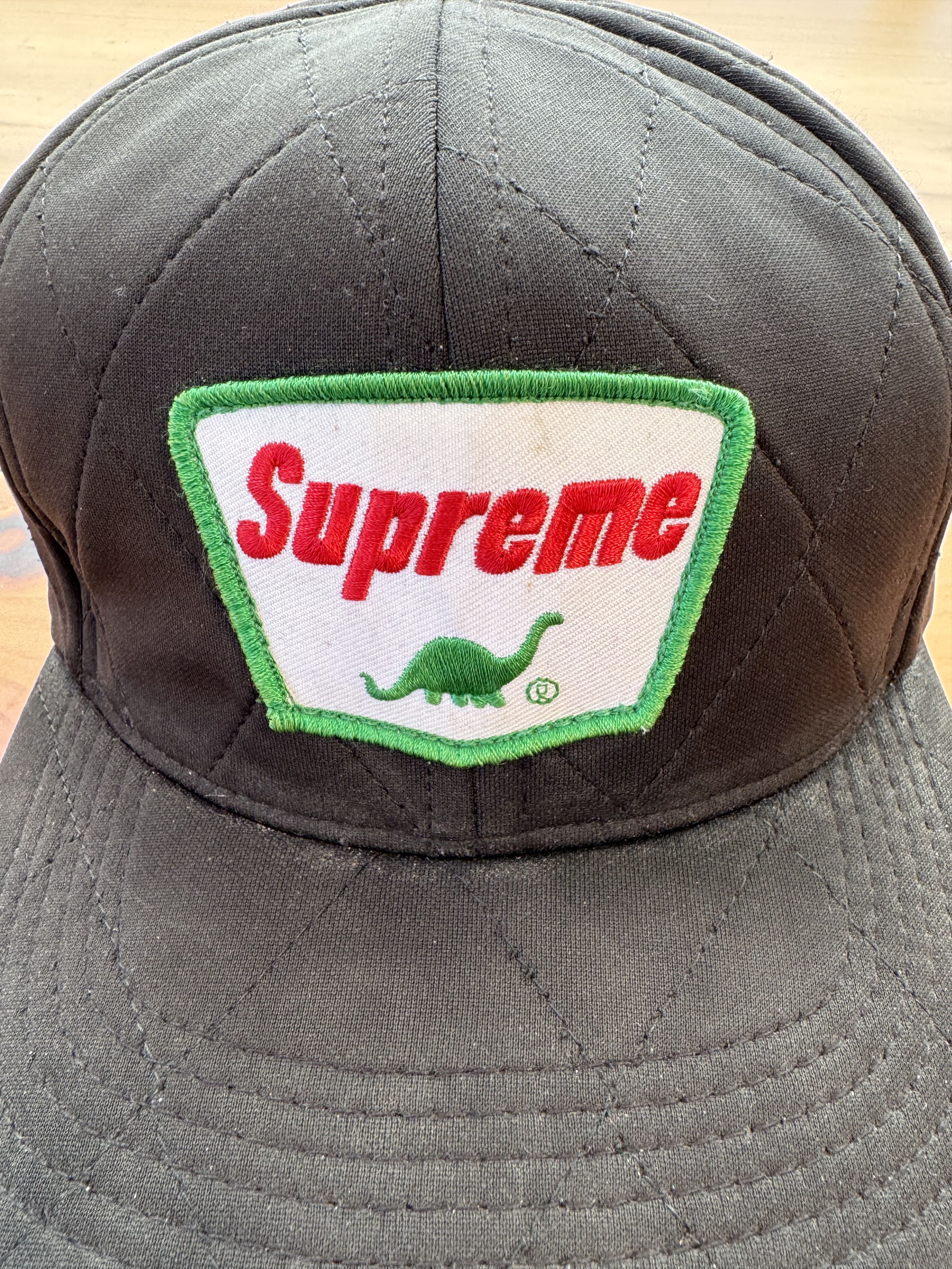 Supreme Supreme FW 12 Dino Quilted Snapback Size ONE SIZE - 7 Thumbnail