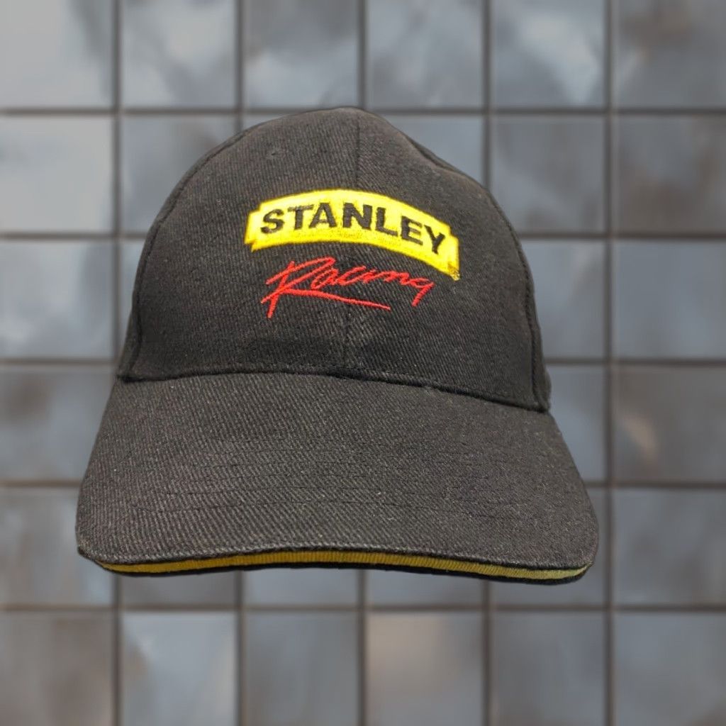 Vintage Stanley Racing Hat Mens One Size Black NASCAR Strapback #9 #19 Adjustable Size ONE SIZE - 1 Thumbnail