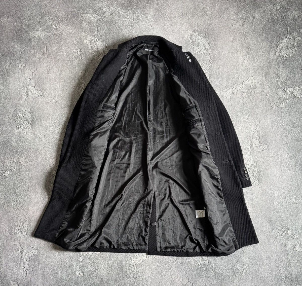 Axel Arigato × Designer Axel Arigato M button coat wool long jacket Japanese style Size US M / EU 48-50 / 2 - 12 Thumbnail