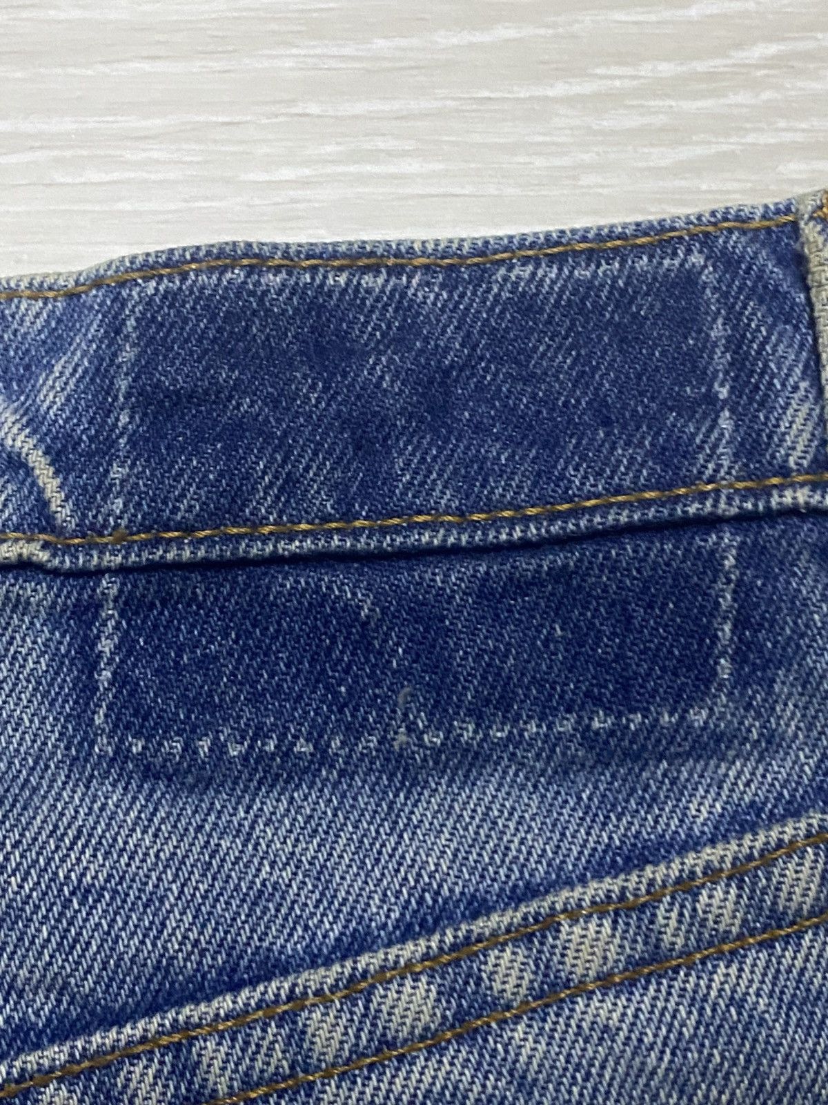 Levi's Vintage Levis Mud Wash Grunge Ripped Jeans Size US 32 / EU 48 - 13 Thumbnail