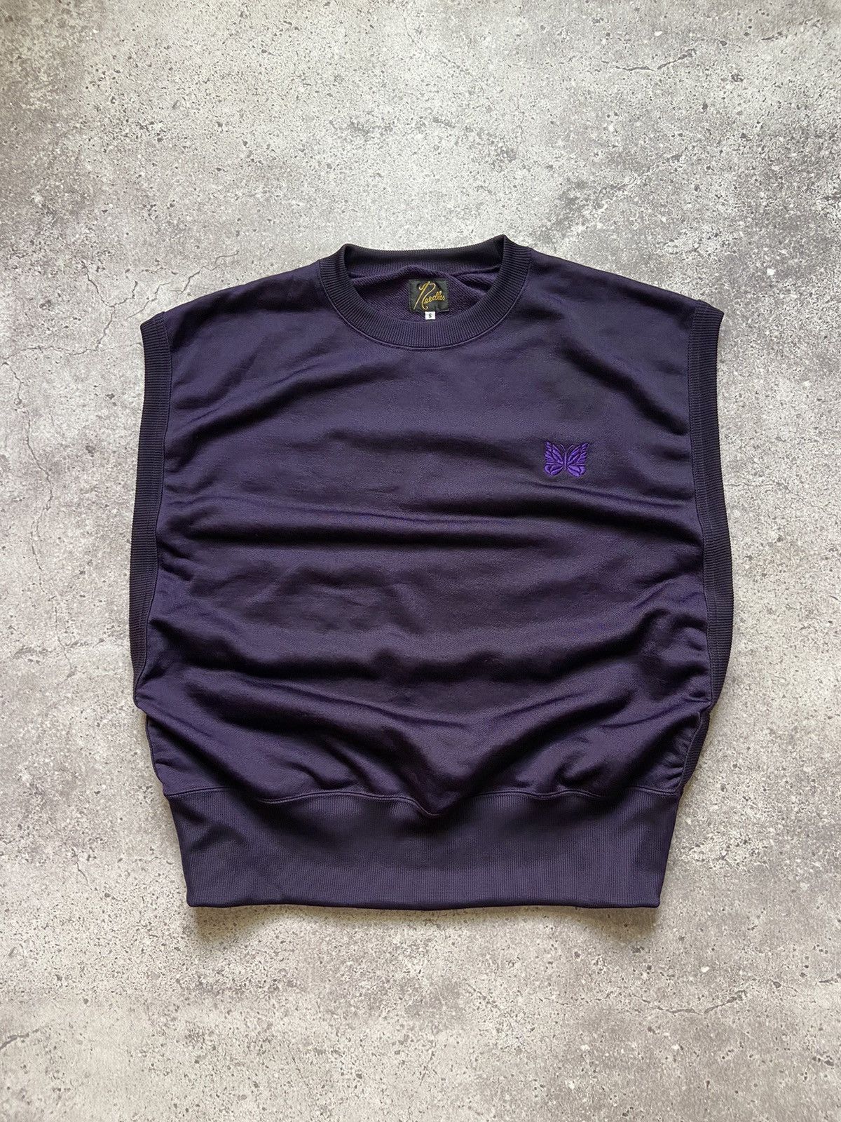 Needles Needles Purple Sweater Vest Japan Size US S / EU 44-46 / 1 - 1 Thumbnail