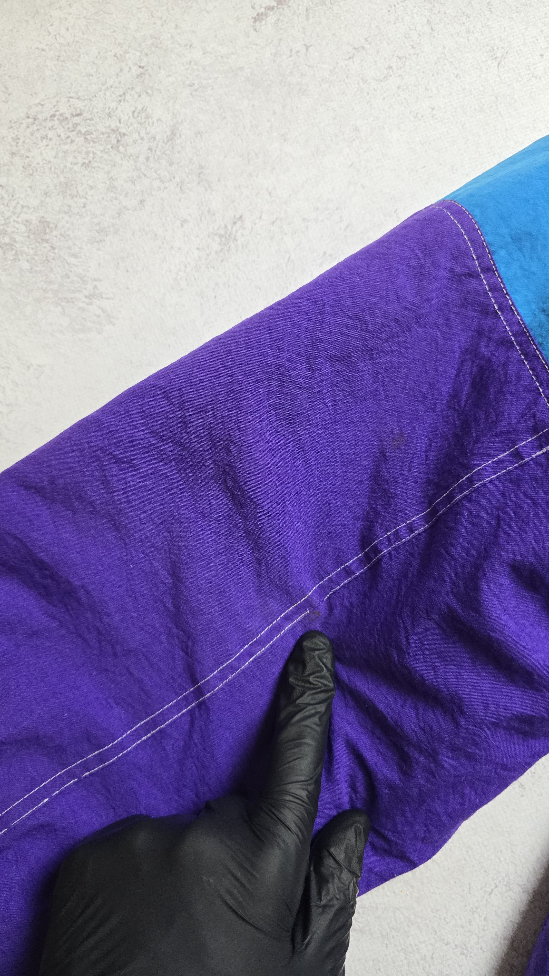 Logo Athletic VTG 90s Charlotte Hornets Logo Athletic Match 1 Jacket Size US L / EU 52-54 / 3 - 12 Thumbnail