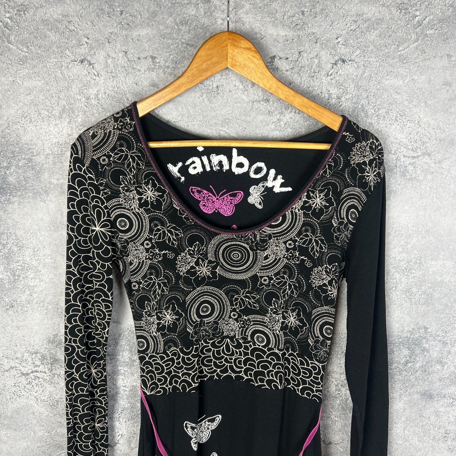 Desigual Desigual Dress Women's Size L Multicolor Long Sleeve ` Size L / US 10 / IT 46 - 2 Thumbnail