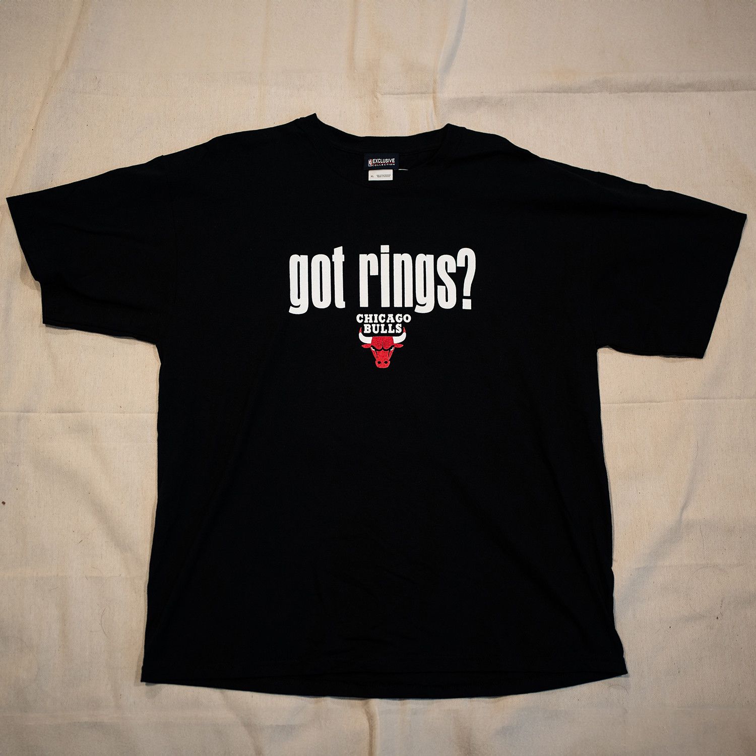 NBA Vintage Chicago Bulls Got Rings T Shirt Size US XL / EU 56 / 4 - 1 Thumbnail