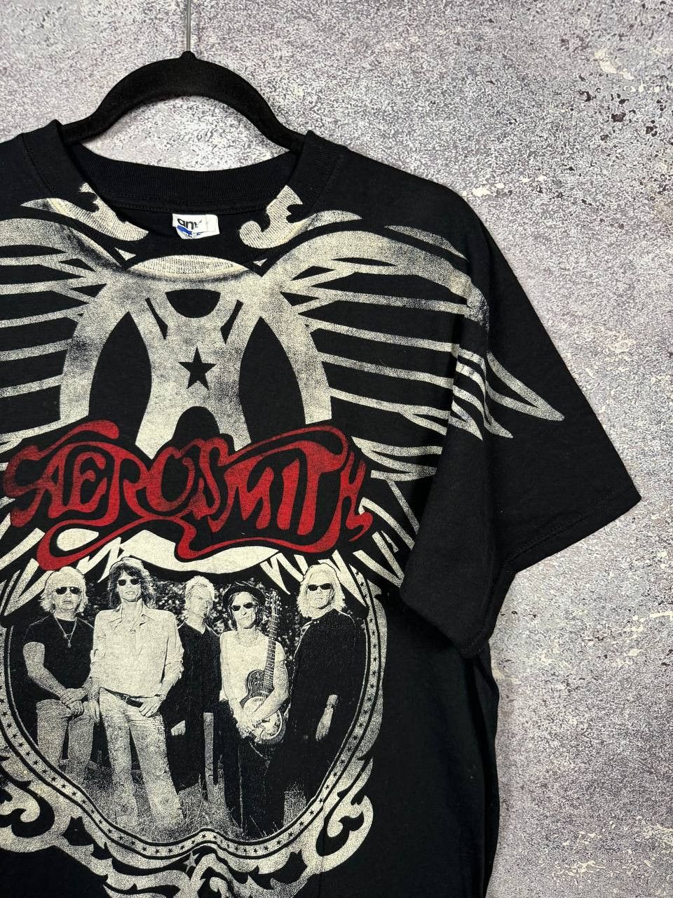 Aerosmith AOP Aerosmith World Tour 2009 Concert T-Shirt Men's Alstyle Size US L / EU 52-54 / 3 - 3 Thumbnail