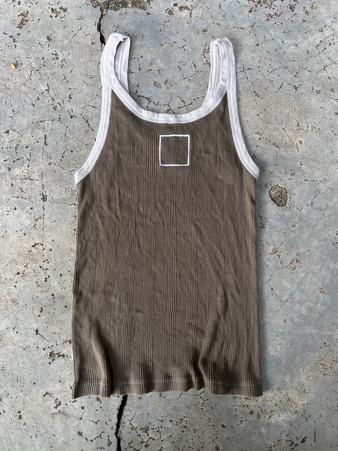 Vintage Discovered Tank Top Like Helmut Lang, Mark Renton Style Size US M / EU 48-50 / 2 - 5 Thumbnail