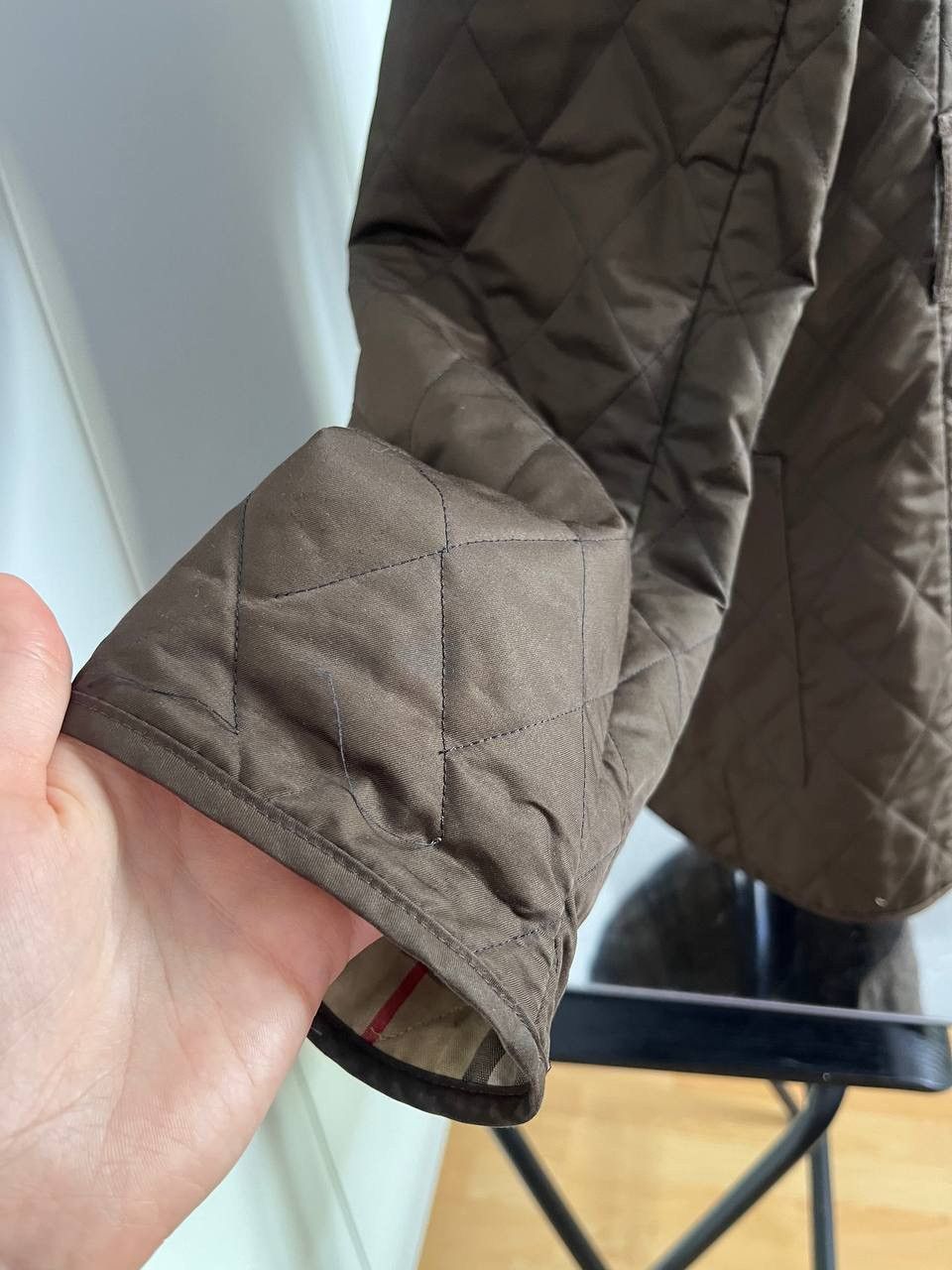 Burberry Women's BURBERRY London Quilted Jacket Blazer Nova Check Size M / US 6-8 / IT 42-44 - 13 Thumbnail