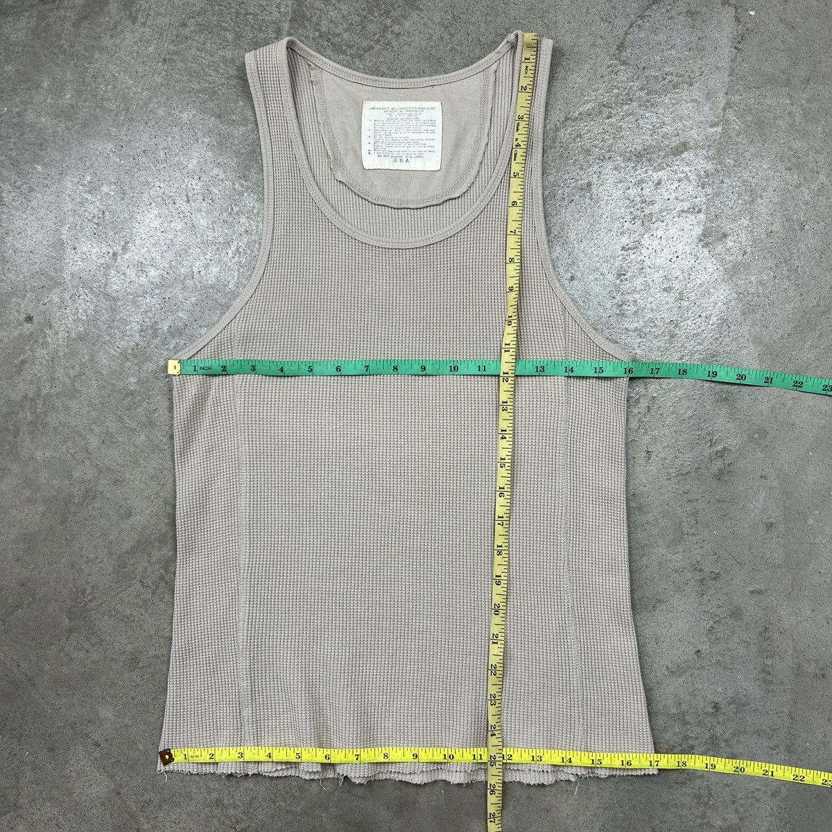 Japanese Brand g.o.a japan sleeveless military top Size US M / EU 48-50 / 2 - 10 Thumbnail