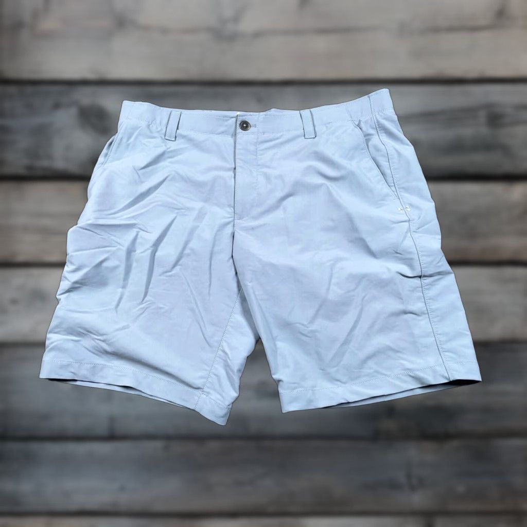 Under Armour Under armour Heat Gear Loose Fit Shorts Men 40 Gray Nylon Blend 11" Inseam Size US 38 / EU 54 - 1 Thumbnail