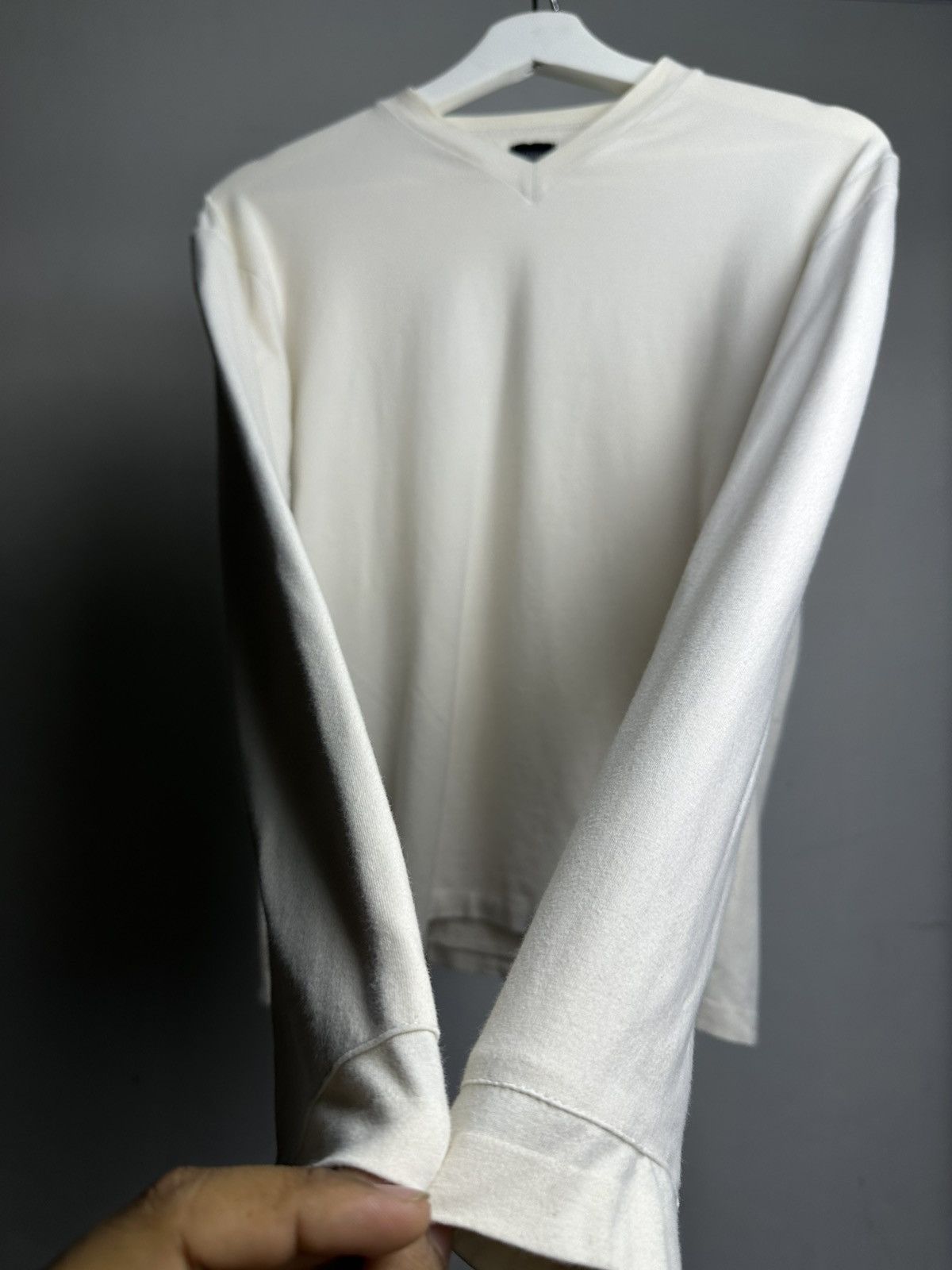 Jil Sander Jil Sander Raf Simons Era Double Layered Sleeve Tshirt Size US S / EU 44-46 / 1 - 6 Thumbnail