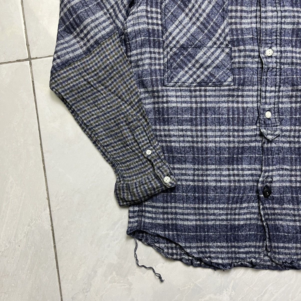 Blue Blue Japan The black is brown albini best cotton flannel shirt Size US M / EU 48-50 / 2 - 14 Thumbnail