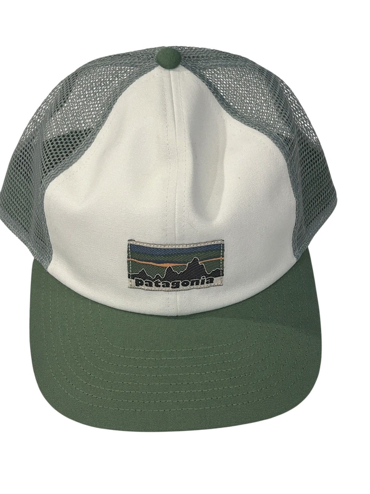 Patagonia Patagonia RELAXED TRUCKER snapback Hat green white Size ONE SIZE - 1 Thumbnail