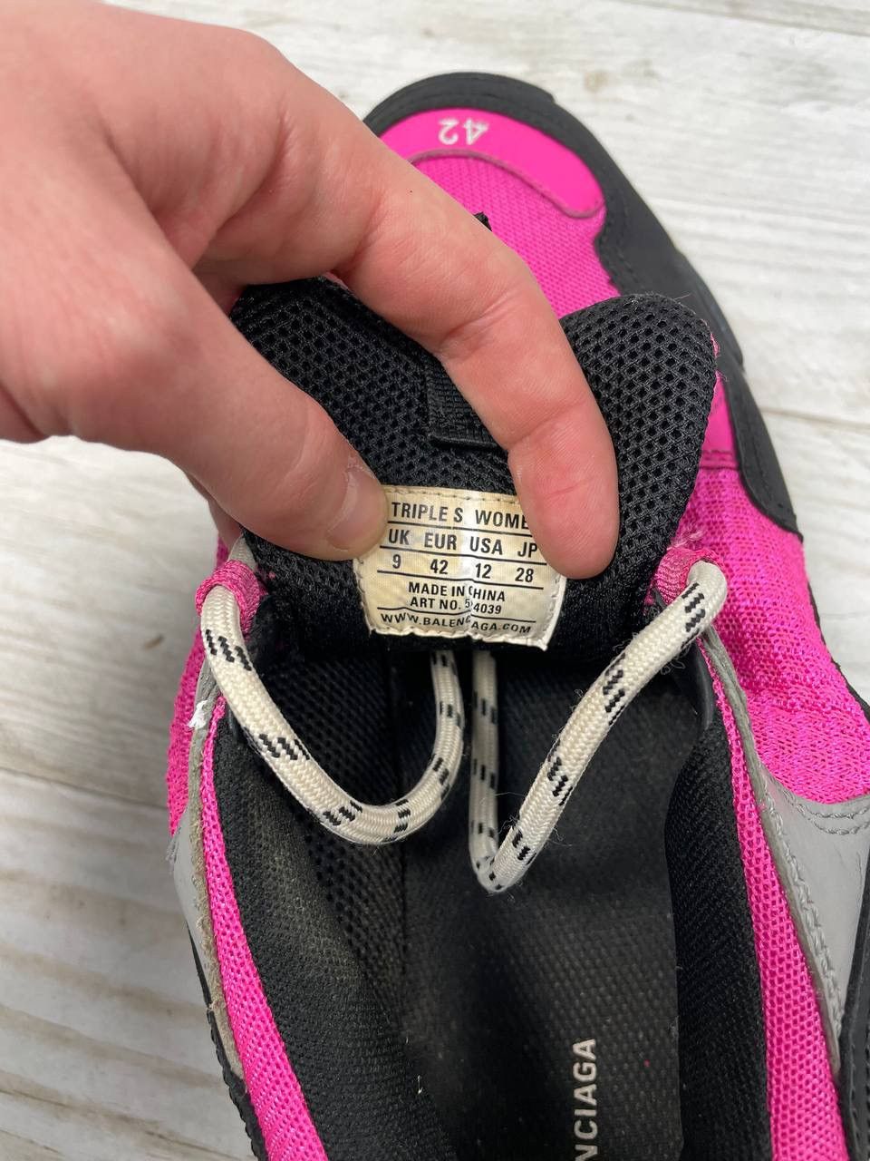 Balenciaga Balenciaga Triple S Pink Black Grey Sneaker Y2K Size US 8.5 / EU 41-42 - 7 Thumbnail