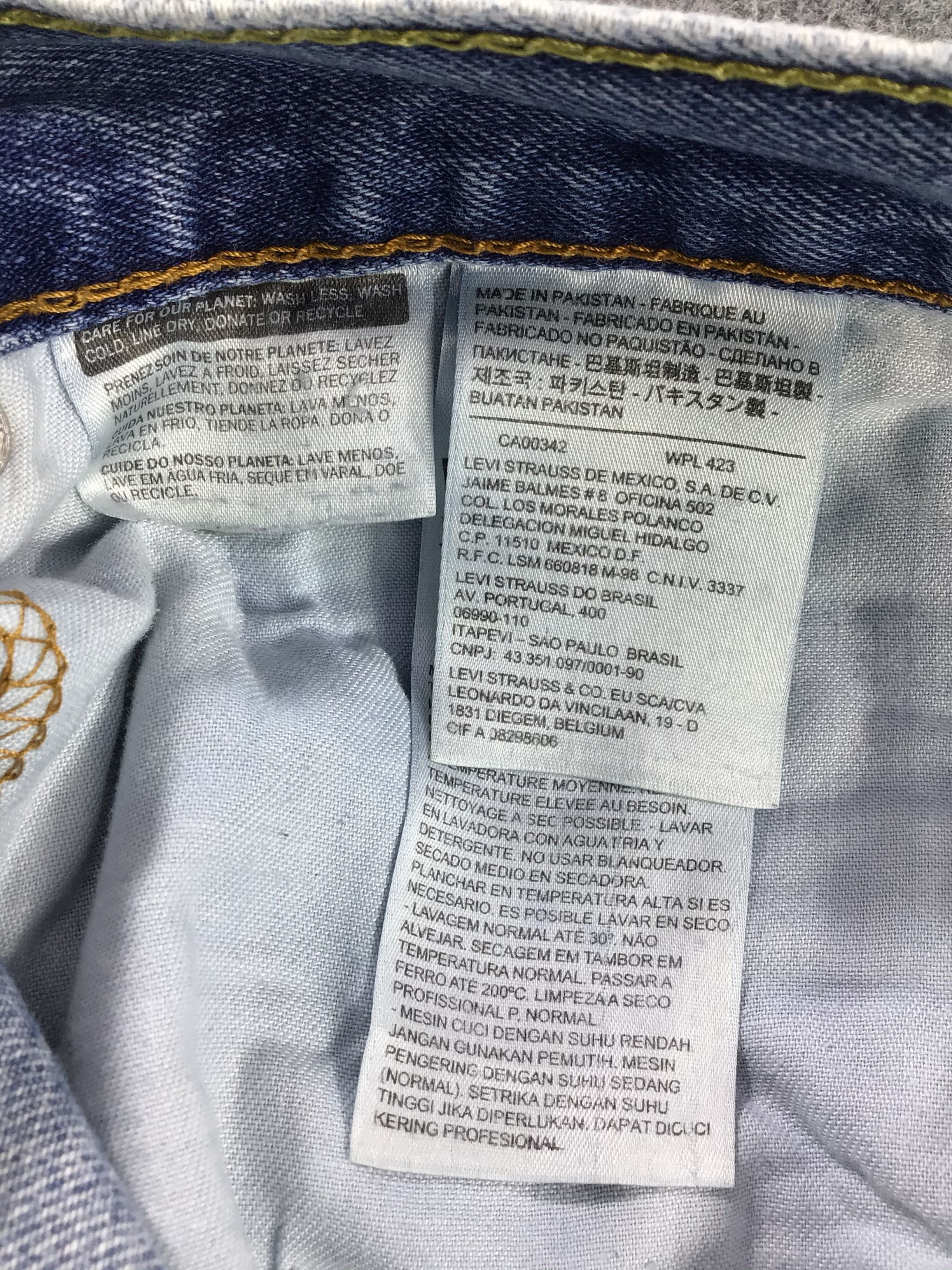Levi's Vintage Levis 505 Jeans-JM602 Size US 39 - 10 Thumbnail