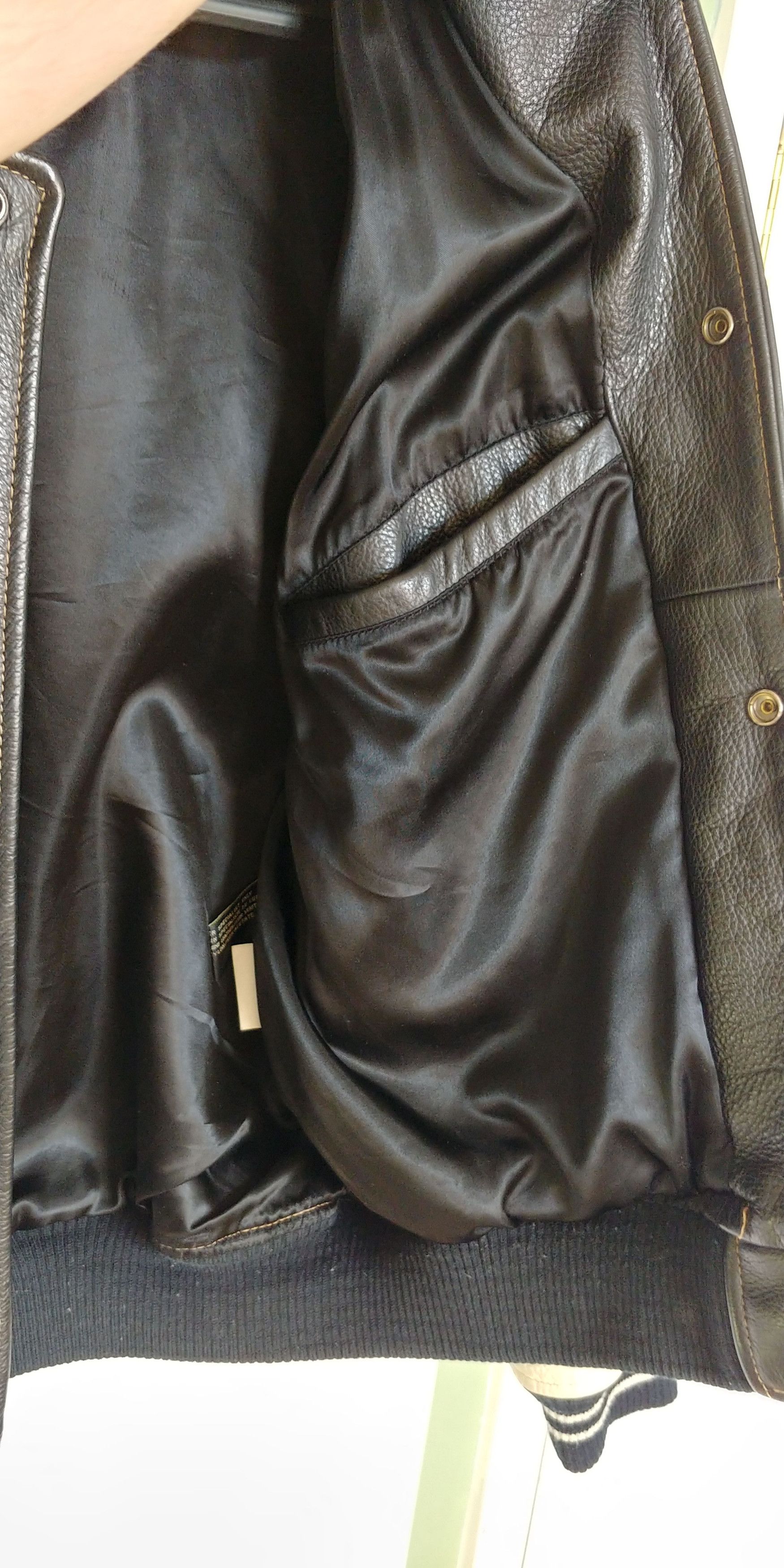 Guess RARE Vintage Guess Leather Varsity Jacket Size US M / EU 48-50 / 2 - 8 Thumbnail