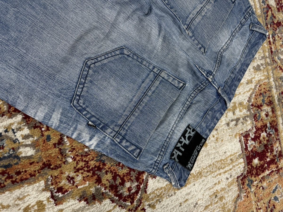 Other ᶠᵃⁿᶜʸᵍᵘʸ Vintage Baggy Washed Denim Jeans Wide leg Y2K Size US 32 / EU 48 - 5 Thumbnail