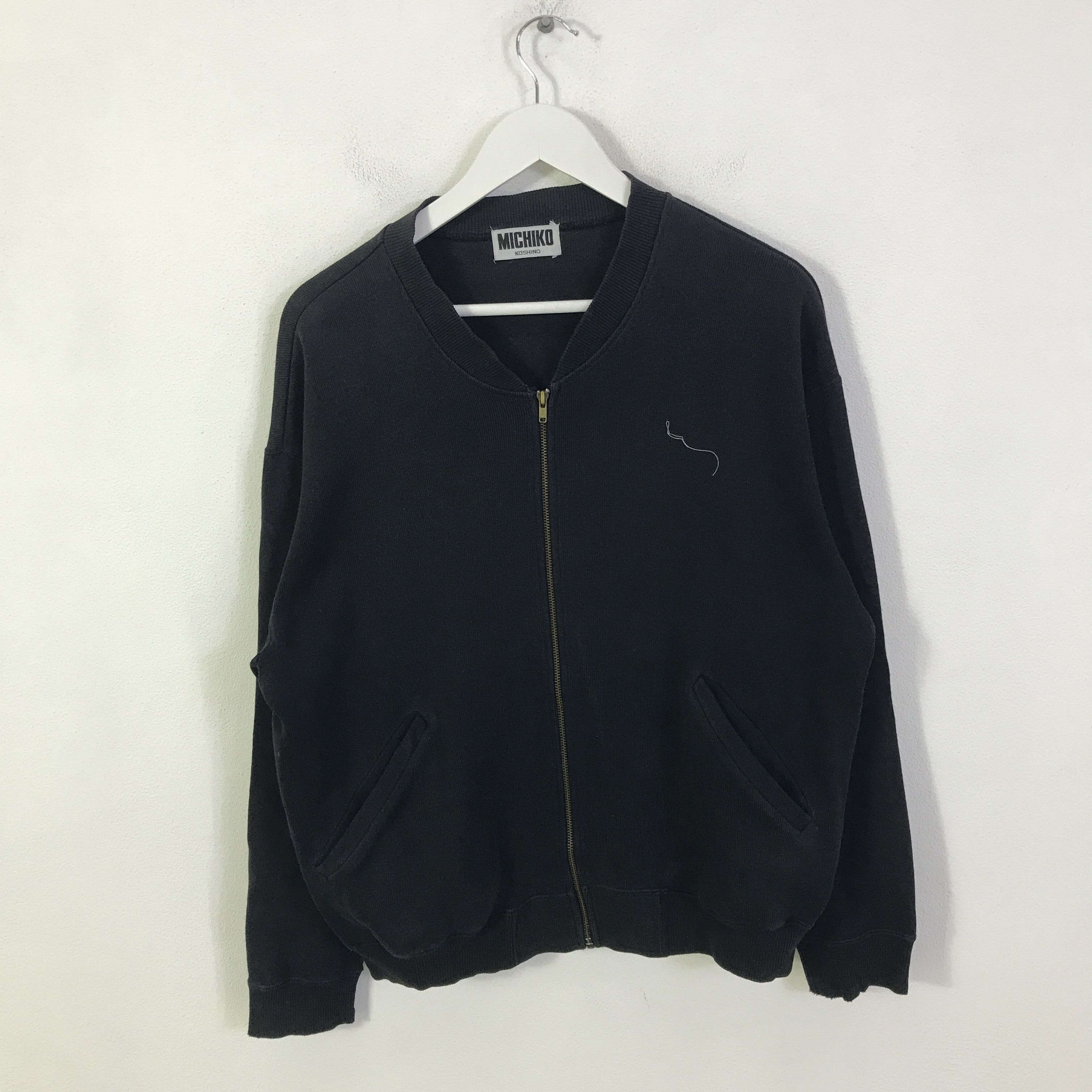 Michiko Koshino michiko koshino zipper jacket K127B1 Size US L / EU 52-54 / 3 - 3 Thumbnail