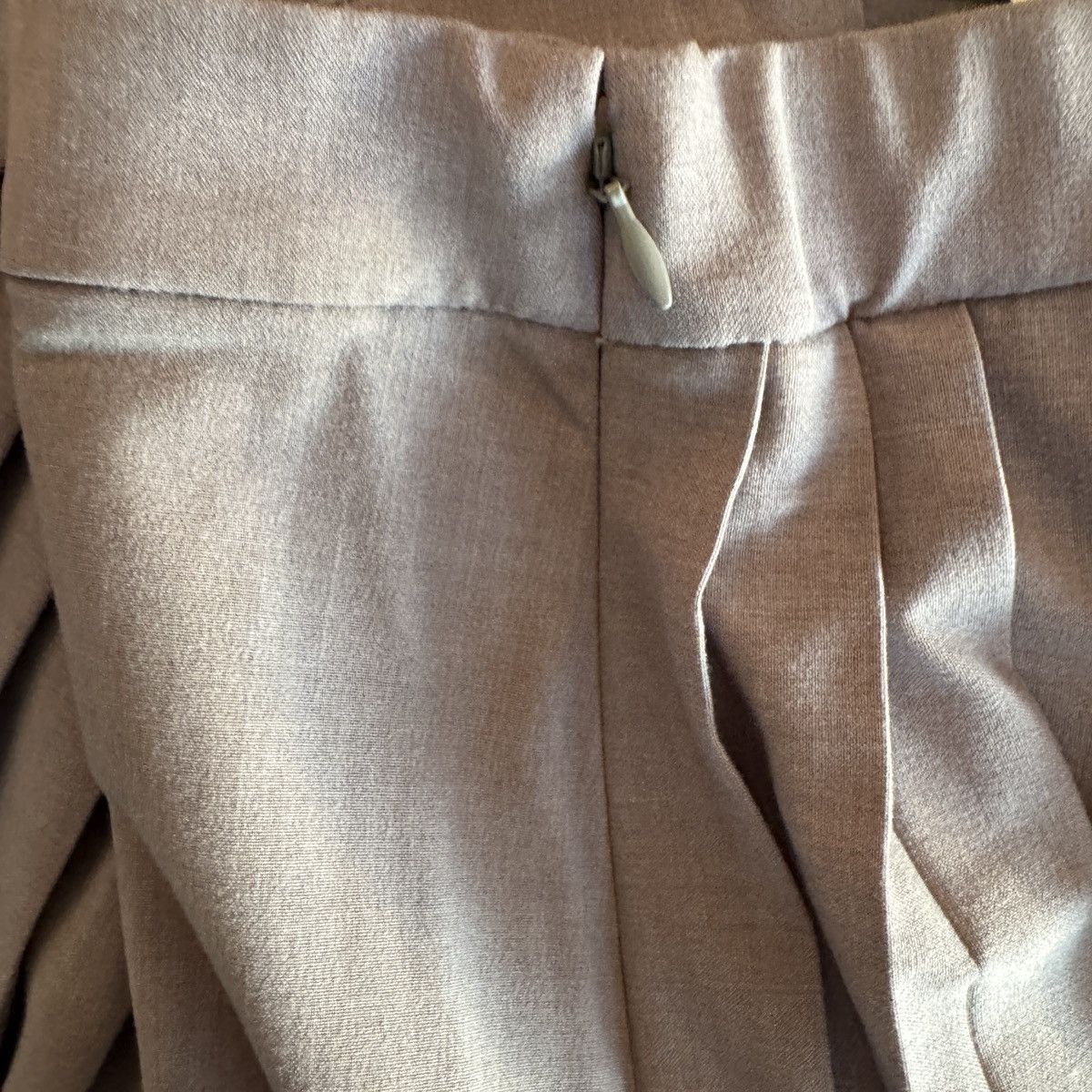 Abercrombie & Fitch NWT Abercrombie Pleated Wrap Gray Mini Skort Size 28" / US 6 / IT 42 - 5 Thumbnail