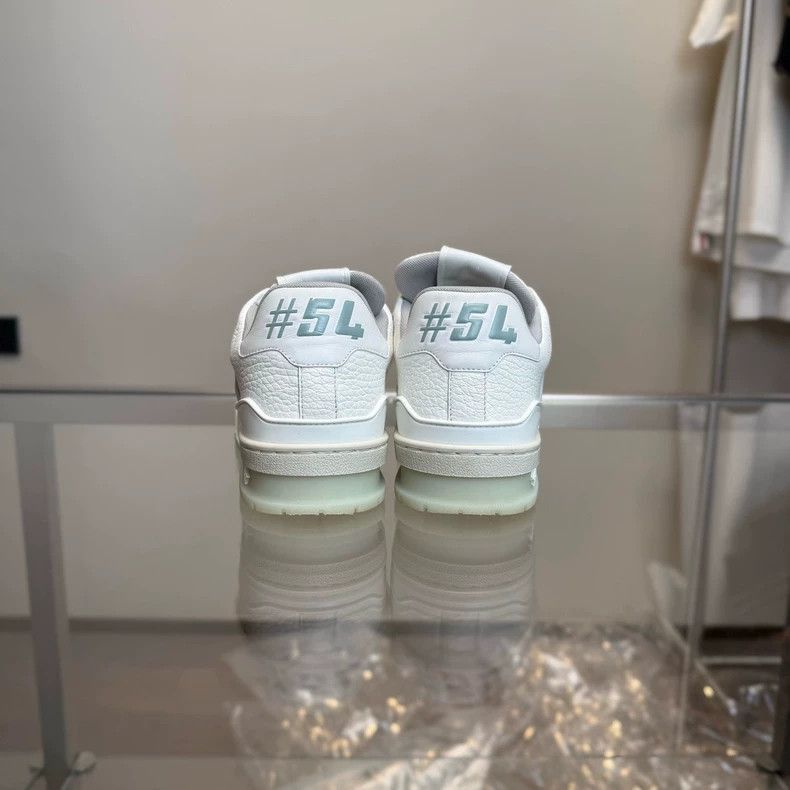 Louis Vuitton LV Louis Vuitton Trainer White Cement Sneakers-2506 Size US 6 / IT 36 - 5 Thumbnail