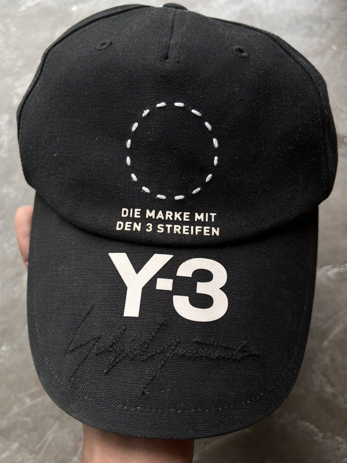 Adidas × Y-3 × Yohji Yamamoto Y-3 ADIDAS STREET CAP BLACK HAT Size ONE SIZE - 7 Thumbnail