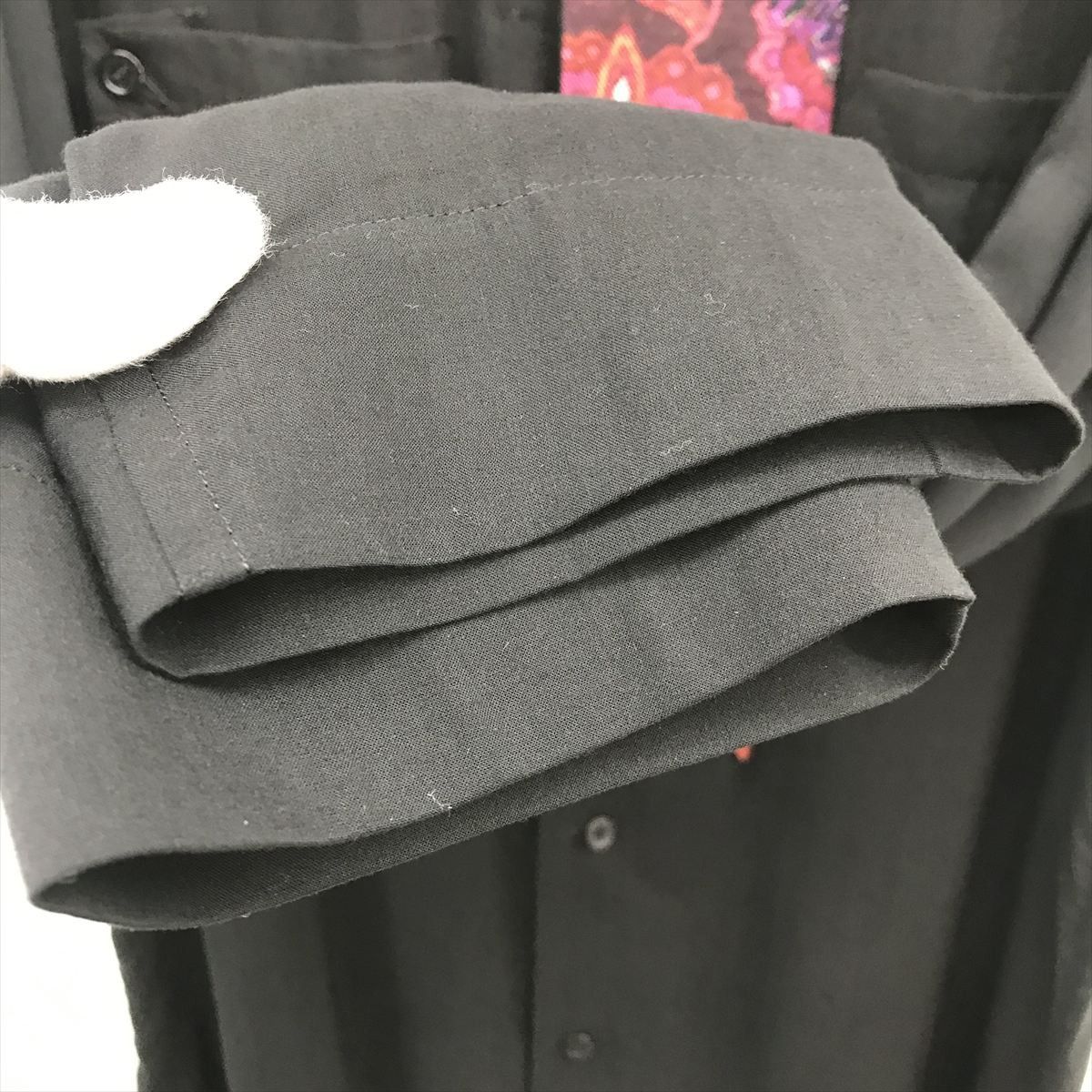 Yohji Yamamoto Yohji Yamamoto POUR HOMME 23SS/Sleeve patch blouse Size US M / EU 48-50 / 2 - 5 Thumbnail