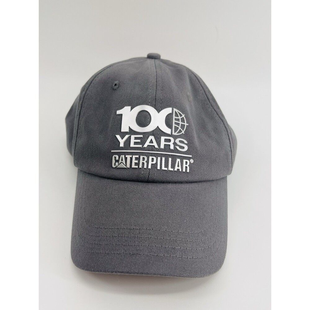 Caterpillar Caterpillar CAT “100 Years” Adjustable Gray Baseball Hat Ca Size ONE SIZE - 1 Thumbnail