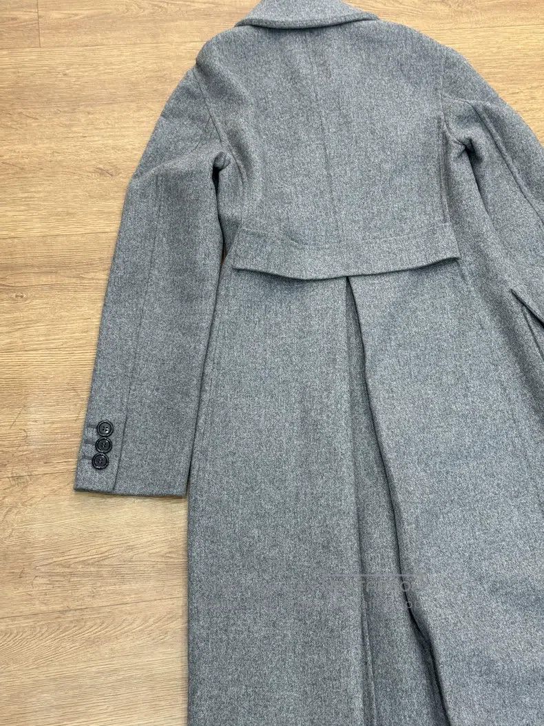 Valentino Valentino Gray wool coat Size S / US 4 / IT 40 - 6 Thumbnail