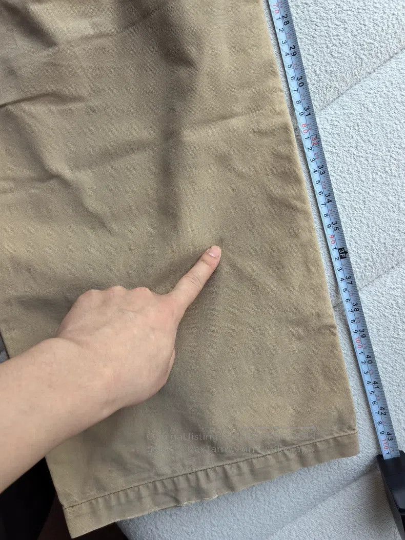 Our Legacy Our Legacy Khaki Trousers Size US 32 / EU 48 - 8 Thumbnail