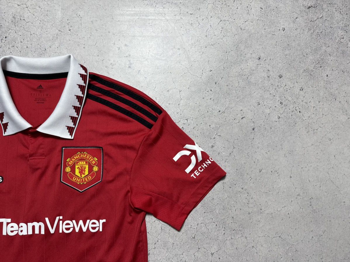 Adidas Adidas FC Manchester United Sancho #25 Soccer Jersey 2022 Size US S / EU 44-46 / 1 - 4 Thumbnail