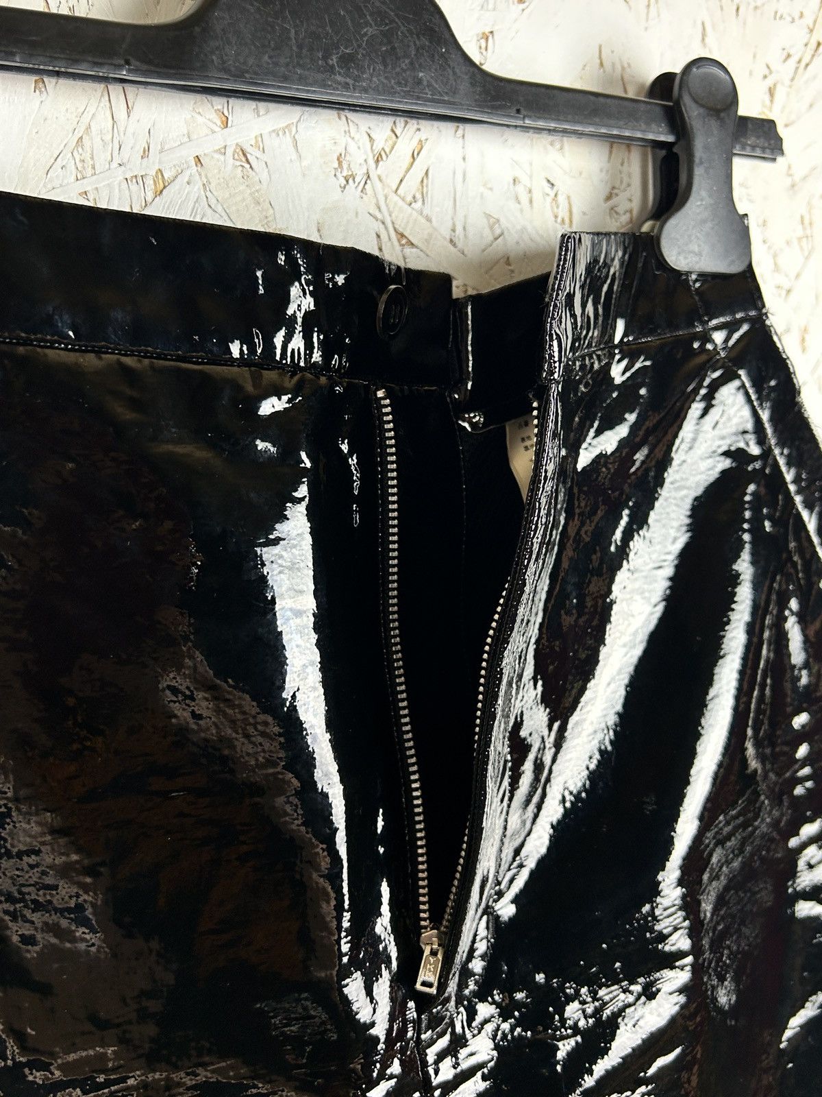 Comme des Garcons Junya Watanabe Comme Des Garcons 2014 Vinyl Shorts Black S Size 27" / US 4 / IT 40 - 3 Thumbnail