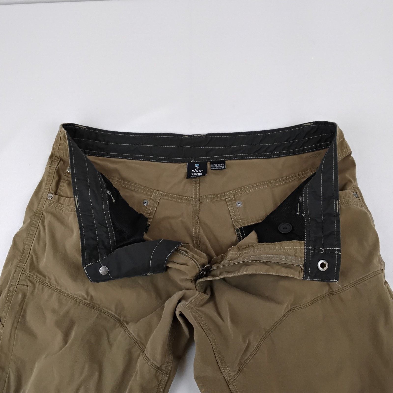 Kuhl Kuhl Double Front Cargo pants Men's 36x32 Brown Vented Size US 36 / EU 52 - 7 Thumbnail