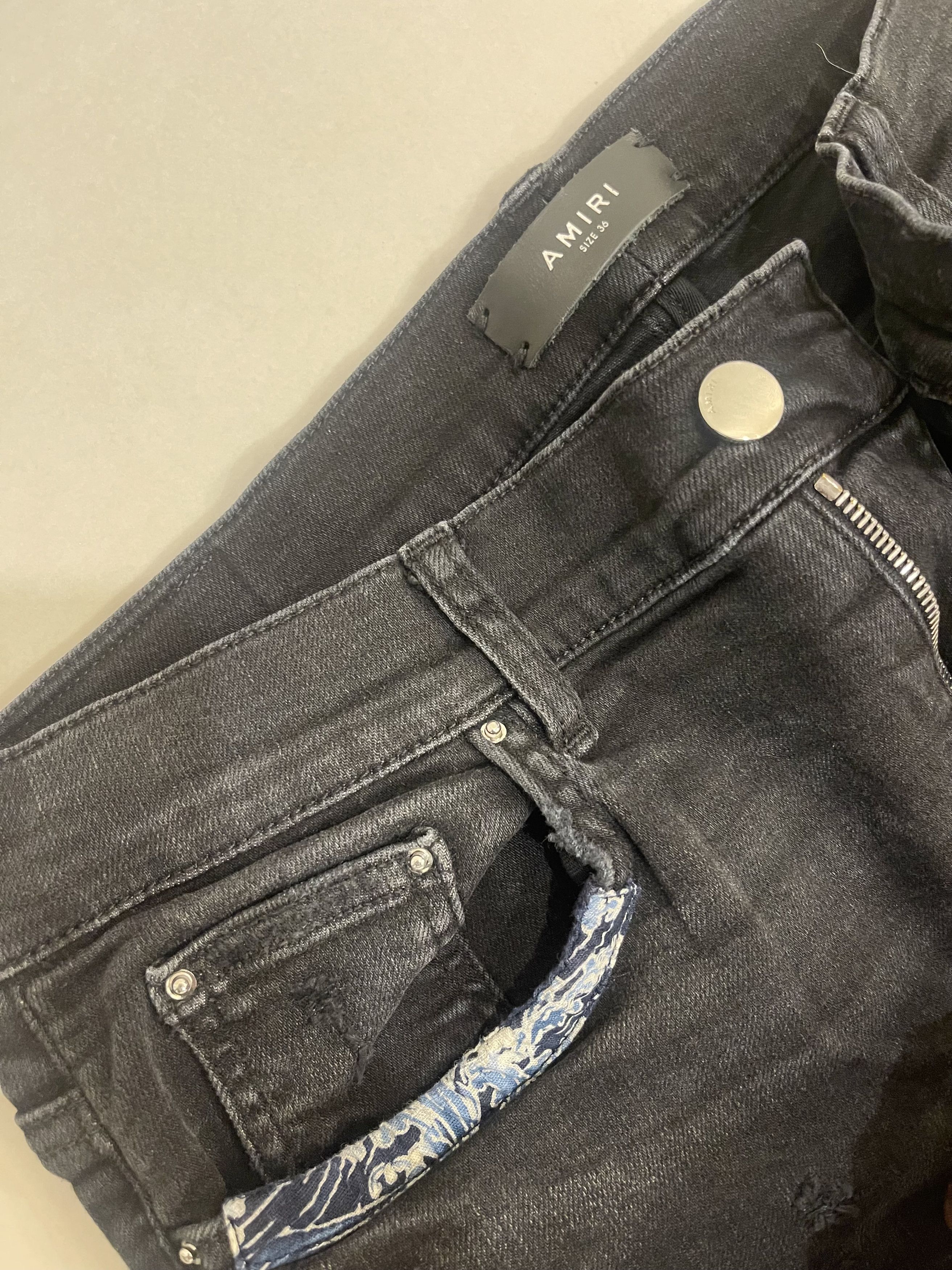 Amiri Amiri Japanese patch work Size US 36 / EU 52 - 4 Thumbnail