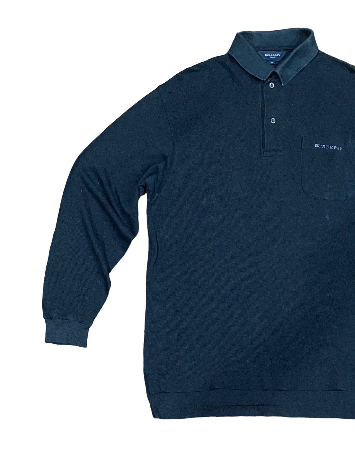 Burberry Burberry Golf Long Sleeve Polo Shirt (M) Size US M / EU 48-50 / 2 - 3 Thumbnail