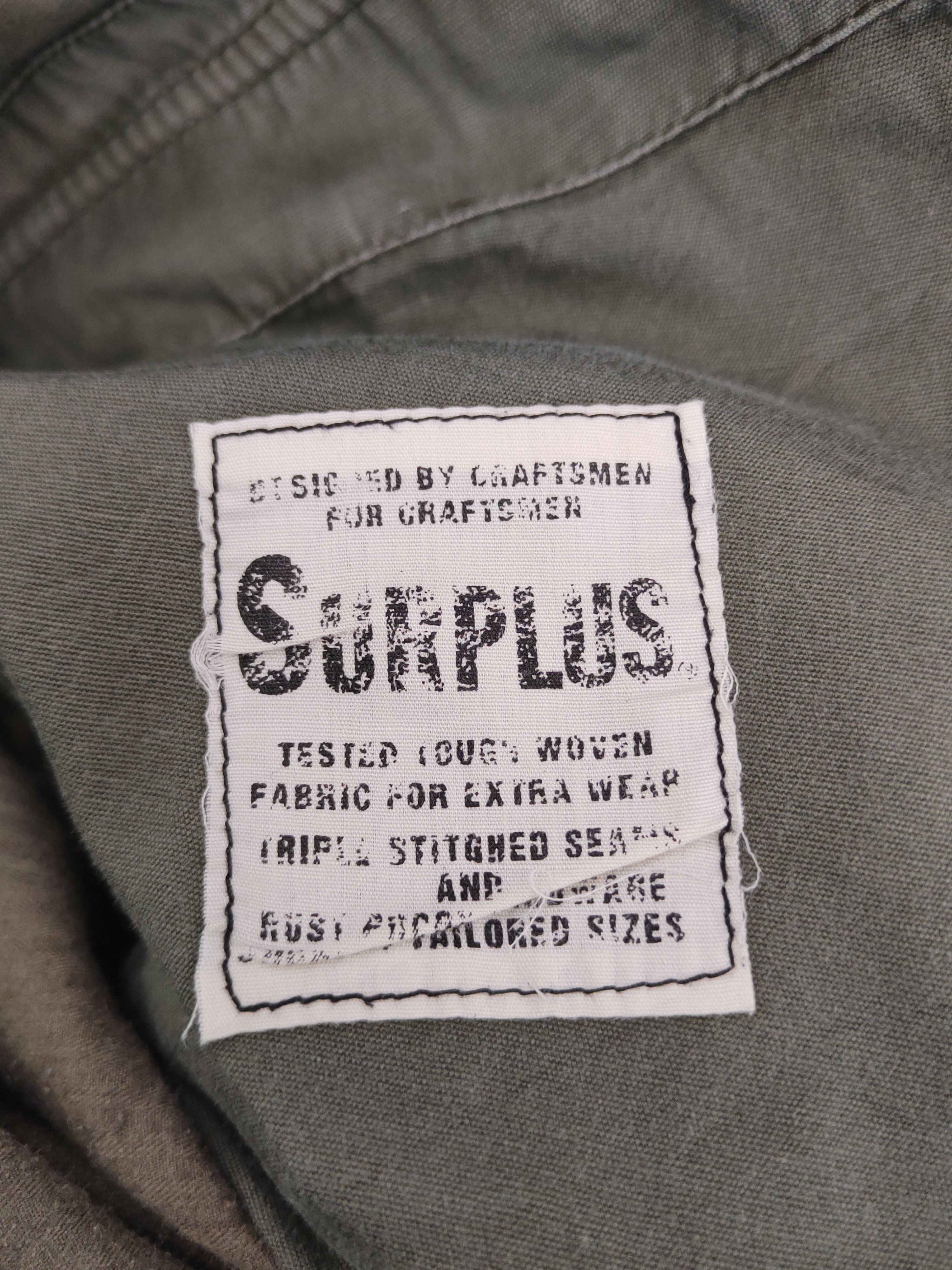 Surplus Research DL Surplus Green Multipocket Cargo Pants #46-954 Size US 31 - 14 Thumbnail