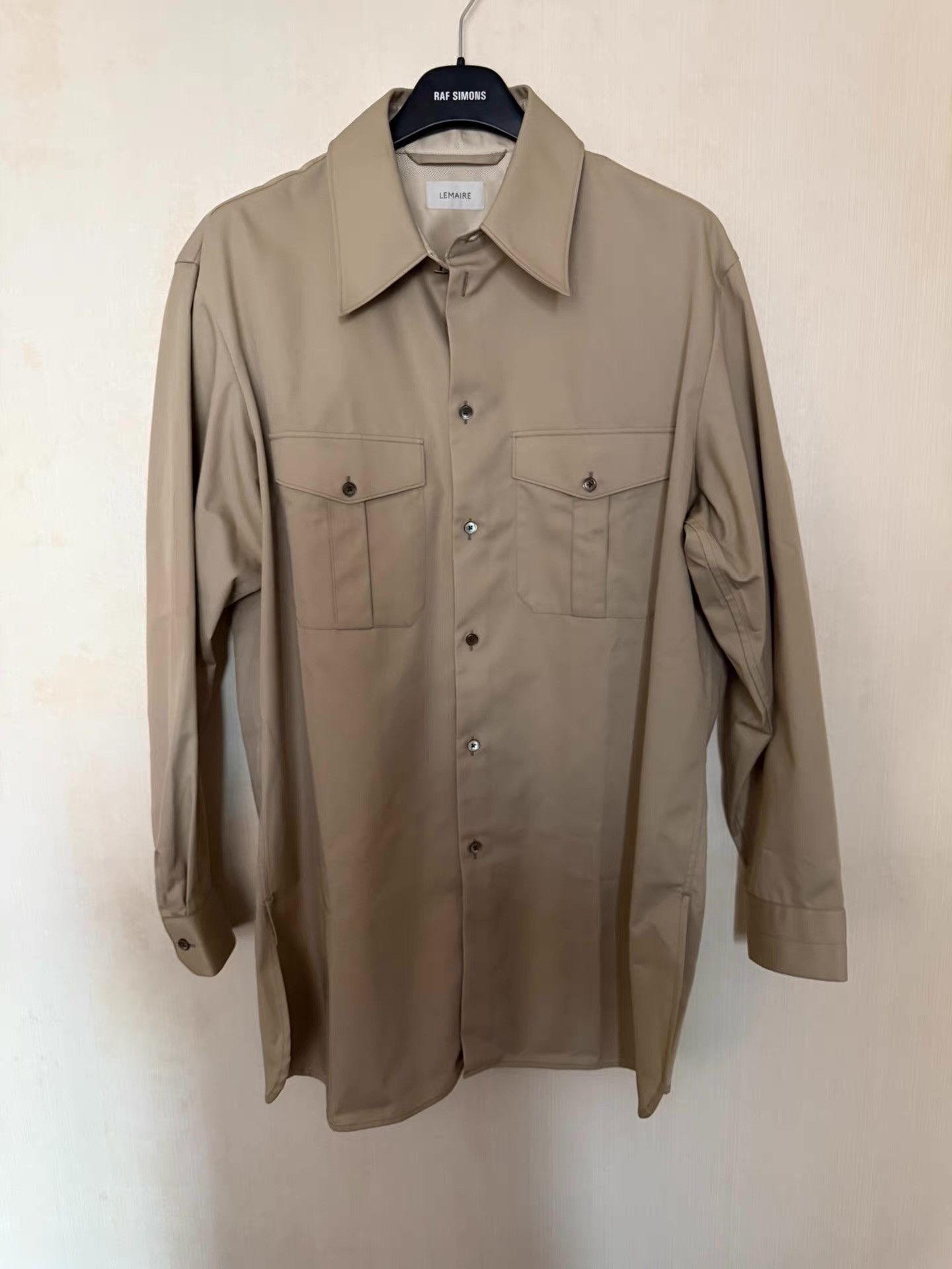 Lemaire Lemaire Blended Fabric Double‑Pocket Workwear Shirt Ｑ26 Size US M / EU 48-50 / 2 - 1 Preview