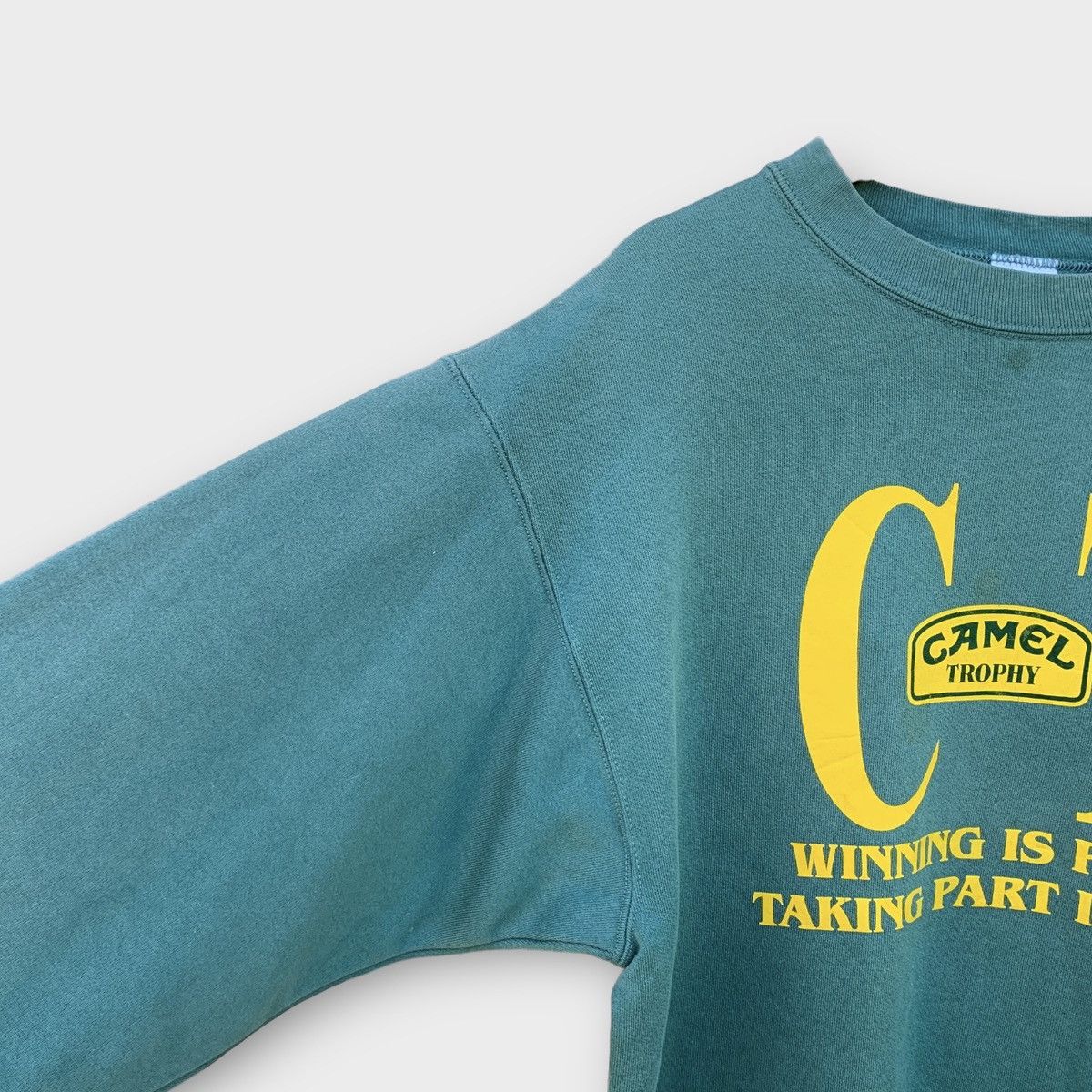 Camel Vintage 90s Camel Trophy Crewneck Sweatshirt Size US L / EU 52-54 / 3 - 5 Thumbnail