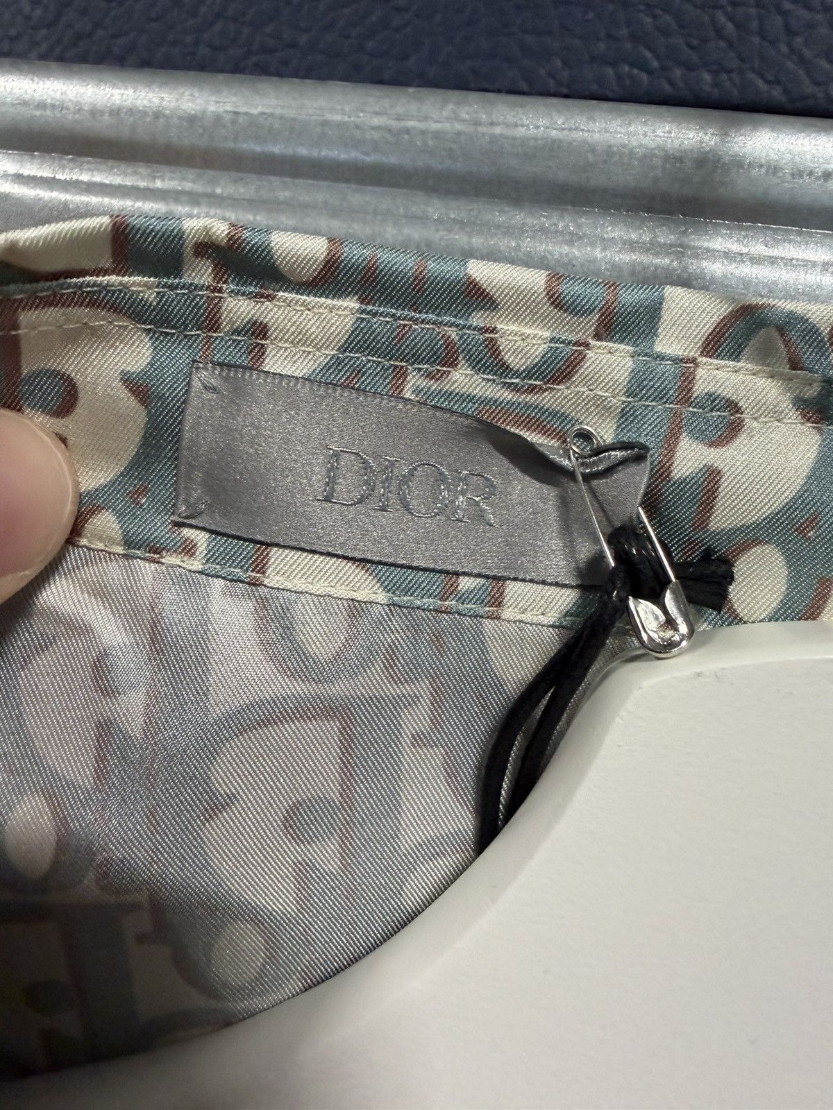 Dior Dior Oblique Monogram Silk Shirt NEW 1800$ Size US M / EU 48-50 / 2 - 3 Thumbnail