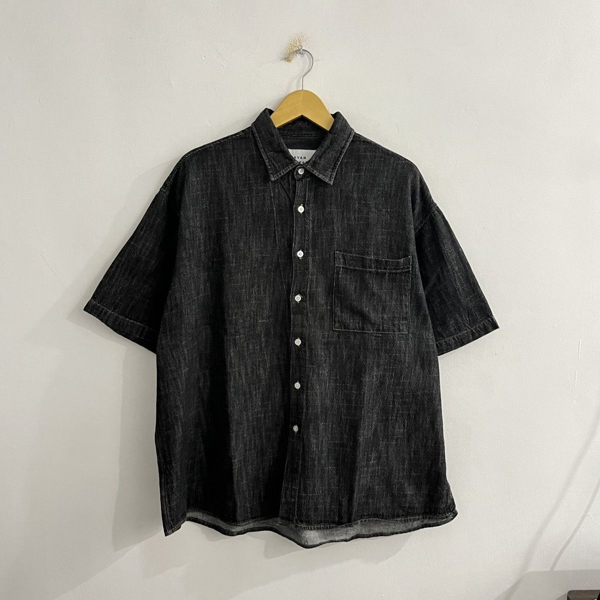 Japanese Brand Avan Dress City Boy Oversized Shirt Size US L / EU 52-54 / 3 - 1 Thumbnail