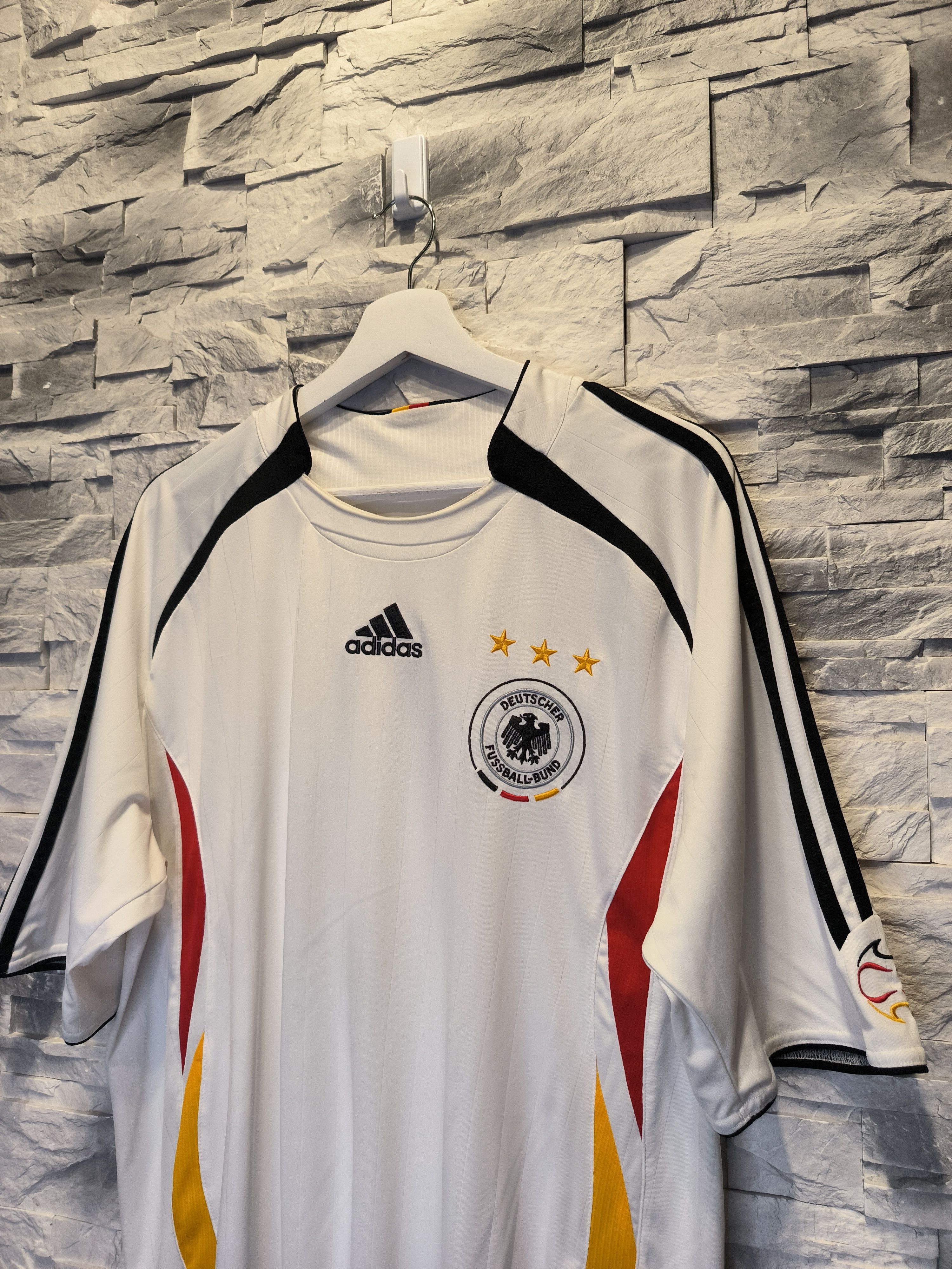 Adidas Adidas Soccer Jersey Germany National Team Shirt 2005/2006 Size US XXL / EU 58 / 5 - 2 Thumbnail