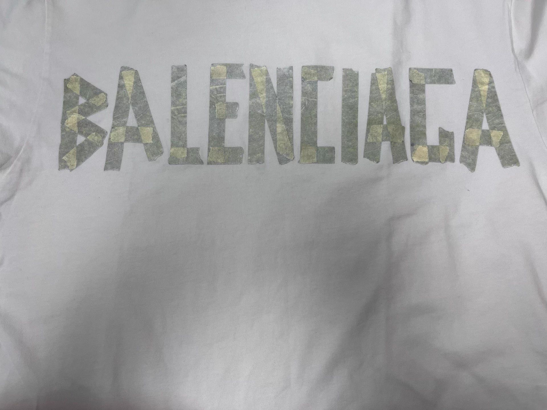 Balenciaga Balenciaga oversized white logo print unisex XXS like new Size US XXS / EU 40 - 3 Thumbnail