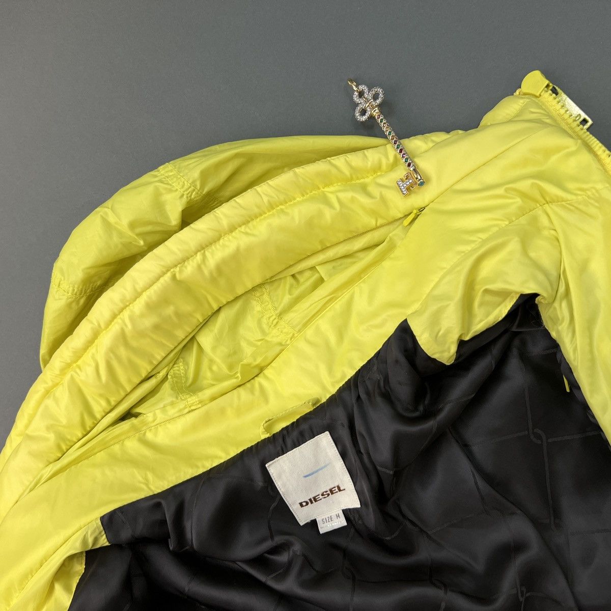 Diesel Y2K DIESEL DOWN PUFFER JACKET Size US M / EU 48-50 / 2 - 12 Thumbnail